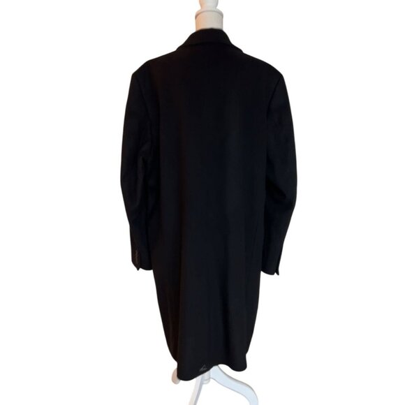 Michael‎ Kors Men's wool cashmere blend coat black size 46L - Picture 4 of 13